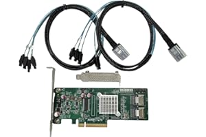 YiBaoTong 9211-8I 6Gbps SAS HBA FW:P20 LSI 9211-8i IT Mode ZFS FreeNAS unRAID Controller Card 2* SFF-8087 SATA
