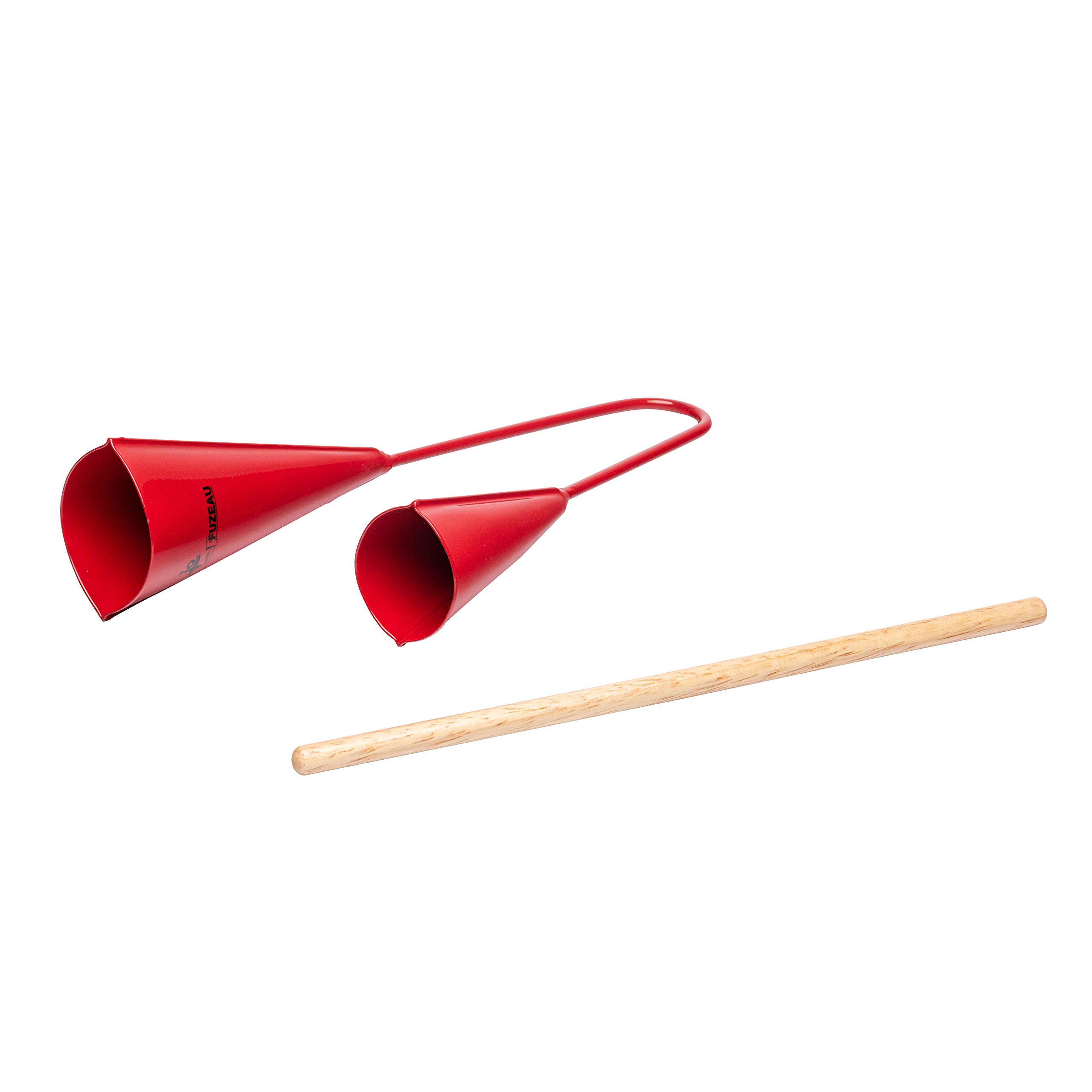 Fuzeau 70780 Small Red Brazilian Agogô Bell