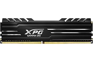 ADATA XPG GAMMIX D10 16GB Kit (2X 8GB) DDR4 3200MHz (PC4-25600) CL16 XMP 2.0 DIMM Memory Module Low Profile