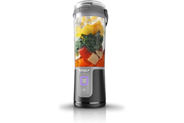 Ninja Blast Portable Blender, Cordless 16oz Personal Blender for Shakes & Smoothies, Up to 15 Blends per Charge, BPA Free, Le