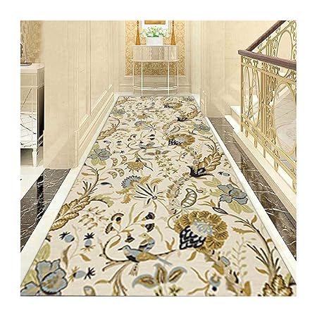 Gaoqqi Tappeto Passatoia Per Corridoio Modello Di Fiori E