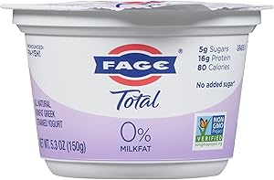 FAGE Total Greek Yogurt, 0% Nonfat, Plain, 5.3 oz
