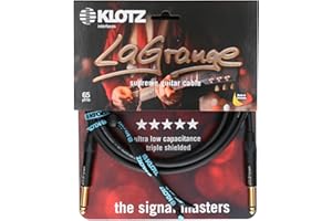 Klotz LA-GPP0300 LaGrange GOLD Guitar Cable 3 m - Instrument Cable