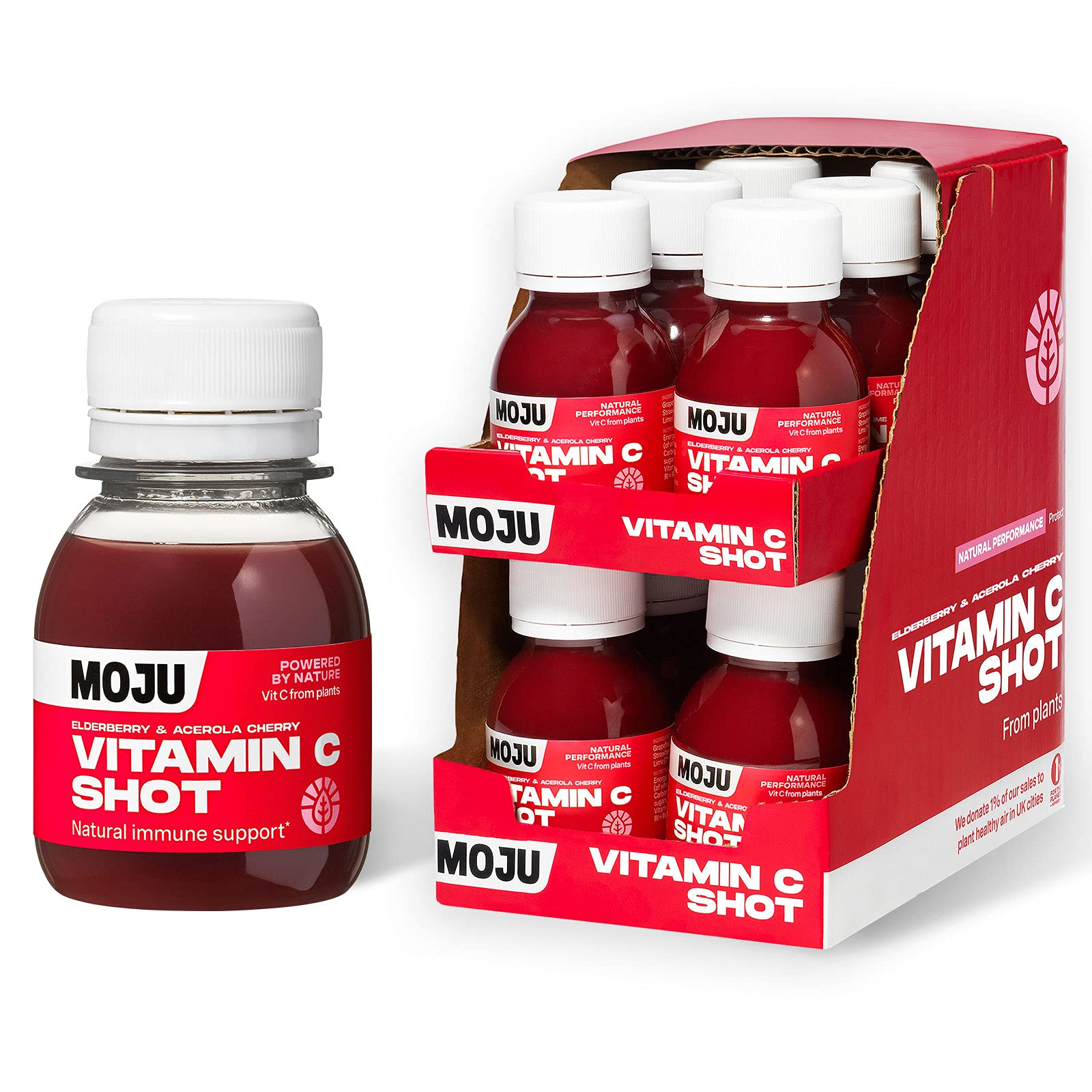 Buy MOJU Vitamin C Shots (12x60ml) 262 RI of Vitamin C in Every Shot