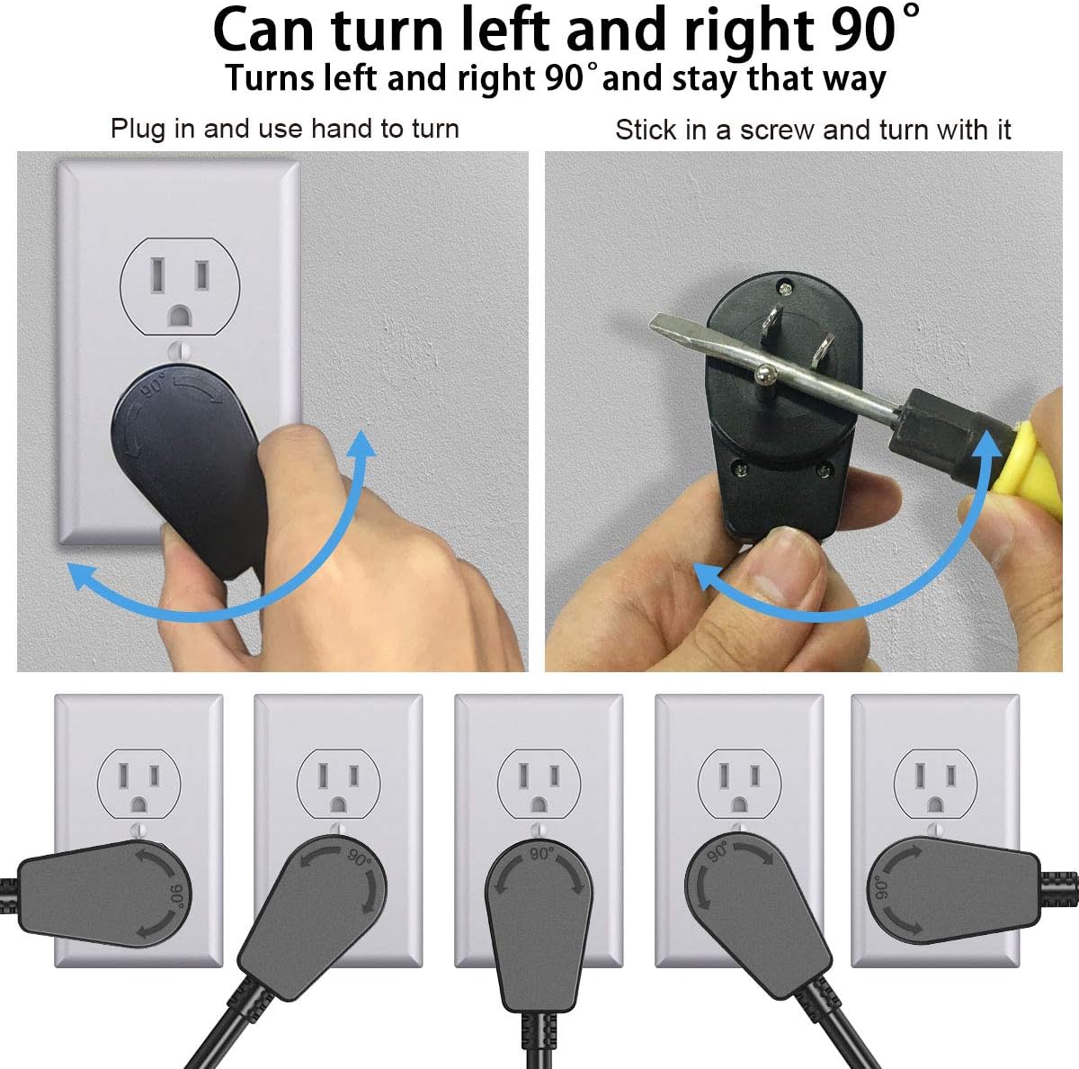 Surge Protector, SHUGUANG Power Strip with 12 Outlets and 5 USB Ports, Heavy Duty 6 Feet Flat Plug Extension Cord (1875W/15A) for Multiple Devices Smartphone Tablet Laptop Computer, ETL Listed: Electronics