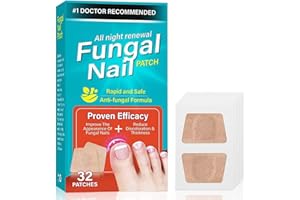 YAKITOKO Toenail Patches,Professional Toenail T-reatment & Repair,Improves Nail Appearance,Reduces Nail Discoloration & Thickness,Revitalizes Brittle Nails,32PCS