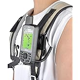iGuerburn Backpack Tether for Garmin Handheld GPS inReach/eTrex/Rino/Alpha/Oregon/GPSMAP Series - Garmin Spine Mount Adapter 