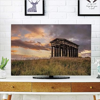 Amazon Com Sinoval Lcd Tv Cover Multi Style Home Decor Ancient