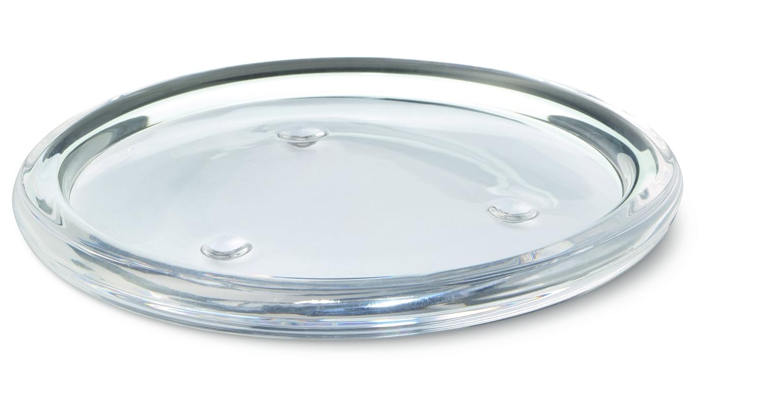 Bolsius Round Candle Plate, Glass, "Transparent" Amazon.co.uk Kitchen