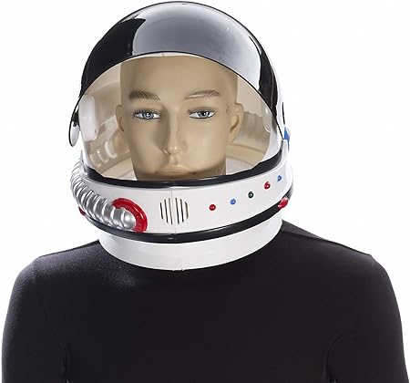 Amazon Co Jp Halloween Cosplay Goods Astronaut Nasa Astronaut Helmet Deluxe Adult Toys