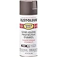 Rust-Oleum 7754830 Stops Rust Spray Paint, 12 oz, Semi-Gloss Anodized Bronze