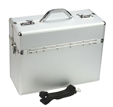 Alumaxx Alu-Pilotenkoffer ALPHA/45100 ca. 47 x 36,5 x 20 cm