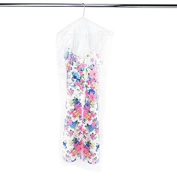 Hangerworld - Folien Kleider-Schutzhüllen perforiert, 50 Stück - Transparent - 137cm