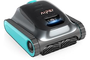 AIPER Scuba S1 Cordless Robotic Pool Cleaner, Pool Vacuum for Inground Pools, Wall and Waterline Cleaning, Smart Navigation f