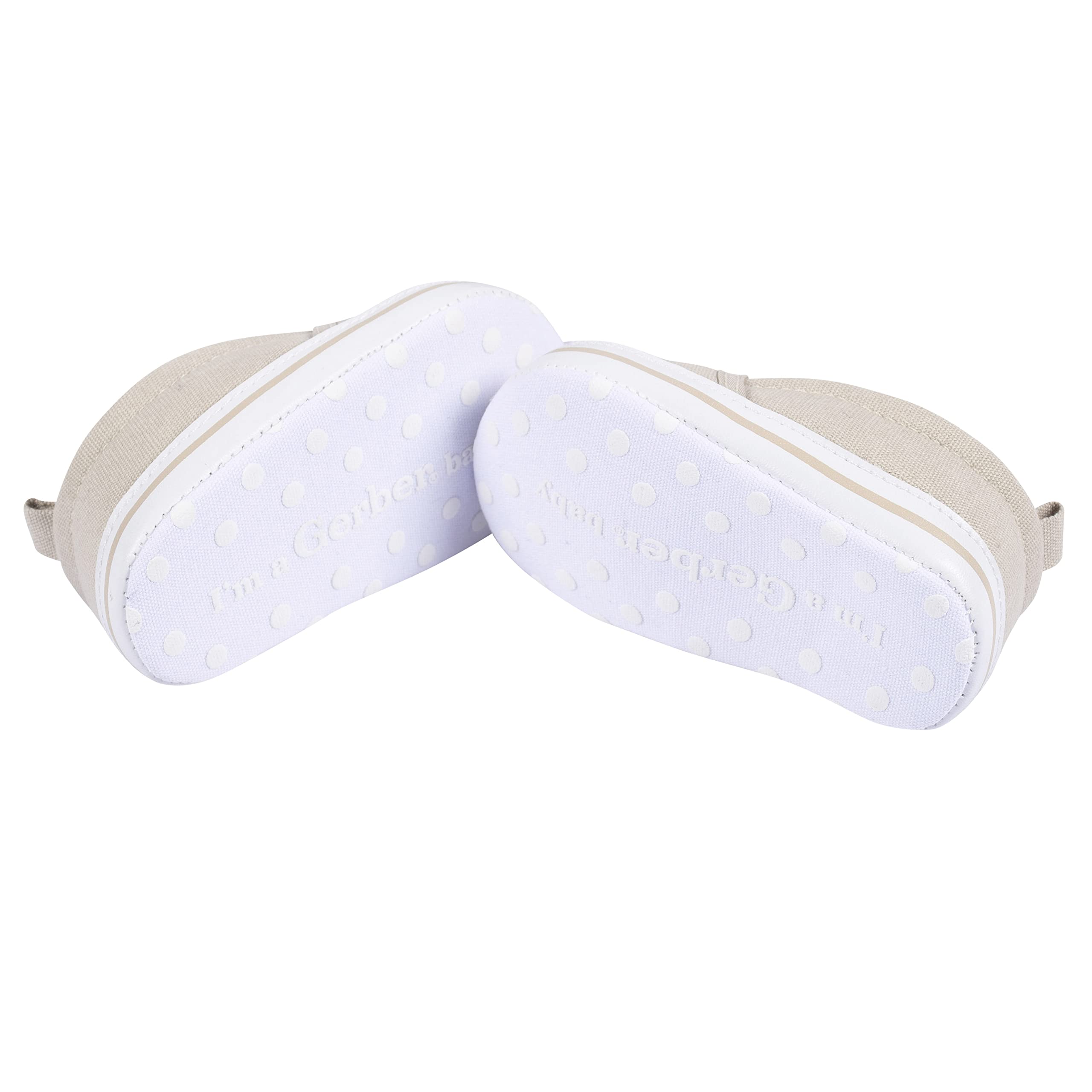 Gerber Unisex-Baby Newborn Infant Toddler Boy and Girl Slip-on Sneaker Crib Shoe