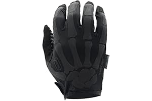 TACLAB Reaper Skeleton Gloves - Thin and Lightweight for Summer, Airsoft, Paintball, Cycling, Motorcycle, Multipurpose