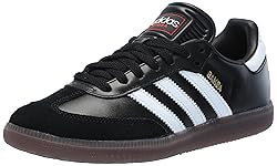 adidas Unisex-Adult Samba Indoor, Black/White/Vivid