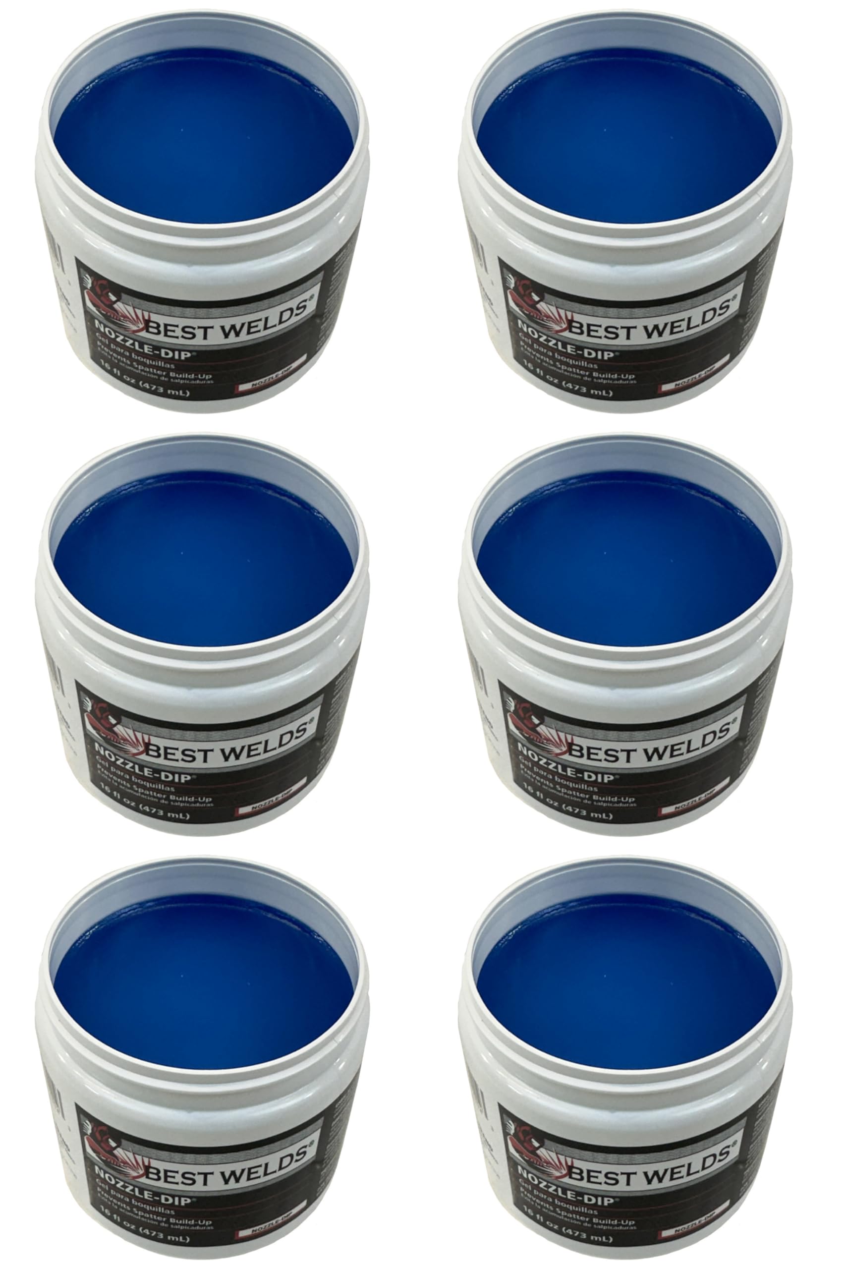 BEST WELDS 905-NOZZLE-DIP - Blue Nozzle Dip Gel 16oz. (6) Image