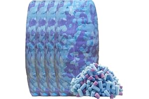 YTAYPP 20 LBS Shredded Memory Foam Fill, Comfortable and Soft Bean Bag Stuffing, Fluffy Bean Bag Filler for Beanbag, Dog Bed, Various Pillows, Couch Cushion, Stuffed Animal