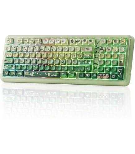 Amazon.com: KiiBoom Phantom81 Lite 75% Gasket Mechanical Keyboard