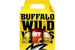 BWW Buffalo Wild Wings Best Sellers Variety Pack (Medium, Hot, Spicy Garlic)