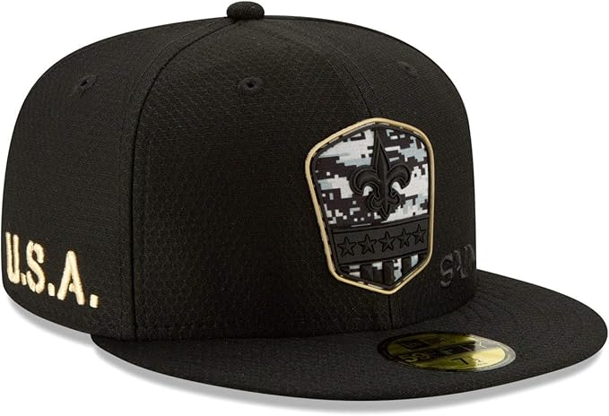 new orleans saints salute to service hat