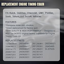 3.6 Timing Chain Kit w/VVT Sprocket VCT Solenoid