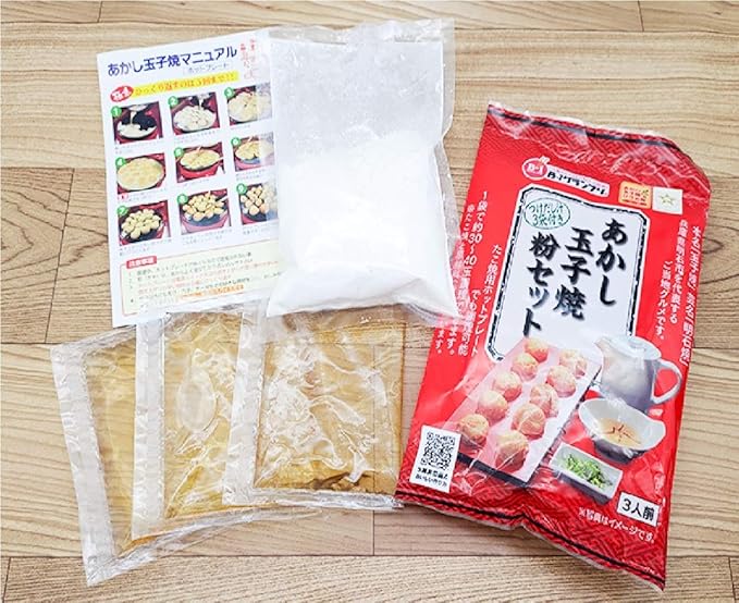 Amazon 兵庫県限定 兵庫県名物 神戸限定 明石市めし B 1グランプリ ご当地グルメでまちおこしの祭典 あかし玉子焼粉セット つけだし汁3袋付 たこ焼き 明石焼き 玉子焼き 粉 3人前 明石焼ミックス粉だし汁セット ミックス粉105ｇ だし汁40ｍｌｘ3 1 食品 飲料 お