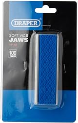 Draper 100mm Soft Vice Jaws with Heavy-Duty Magnets Aluminium view 2