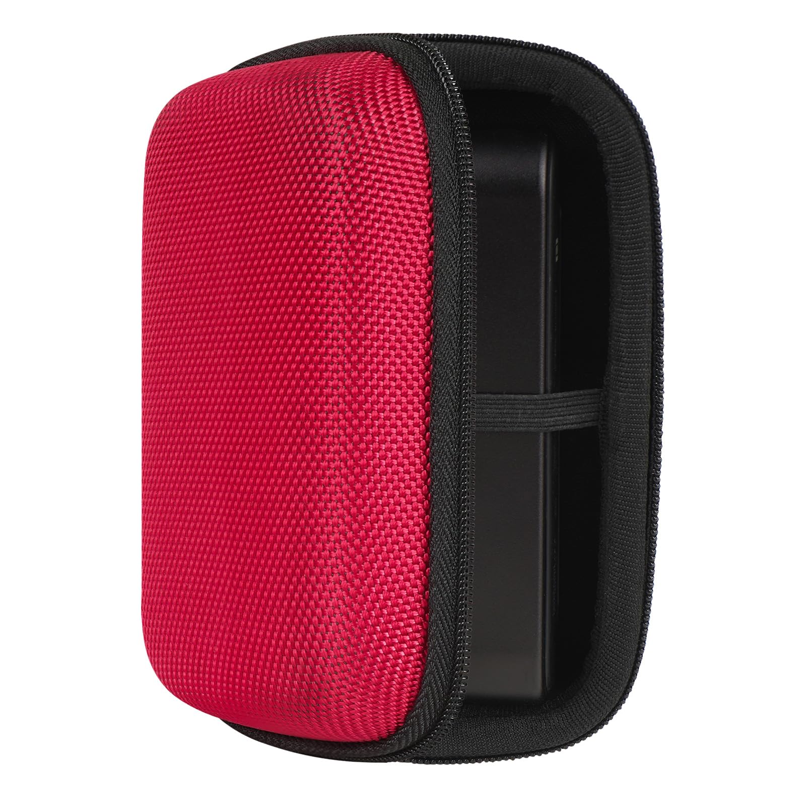 Geekria Shield Earbuds Case Compatible with Sony WF-1000XM3, WF-C500, Bose SoundSport Free True Wireless Earbud, Replacement Hard Shell Travel Carrying Bag (Red)