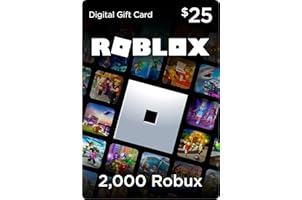 Roblox Gift Card - 2000 Robux [Includes Exclusive Virtual Item] [Online Game Code]