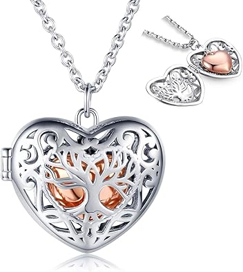 MANBU 925 Sterling Silver Tree of Life 