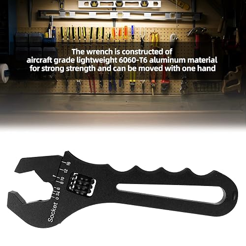 HQ 3AN-16AN Adjustable Spanner Aluminum Anodized Wrench Fitting Tools