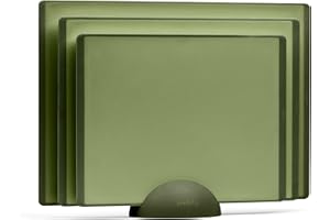 SMIRLY Plastic Cutting Board Set, Dishwasher Safe Cutting Boards for Kitchen, Cutting Board Dishwasher Safe - Plastic Chopping Board Set