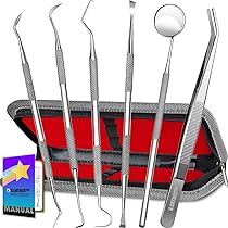 洋楽 TOOTHPIC SLIC 3pcs Dental Tartar Calculus Remover Plaque Sickle Scaler