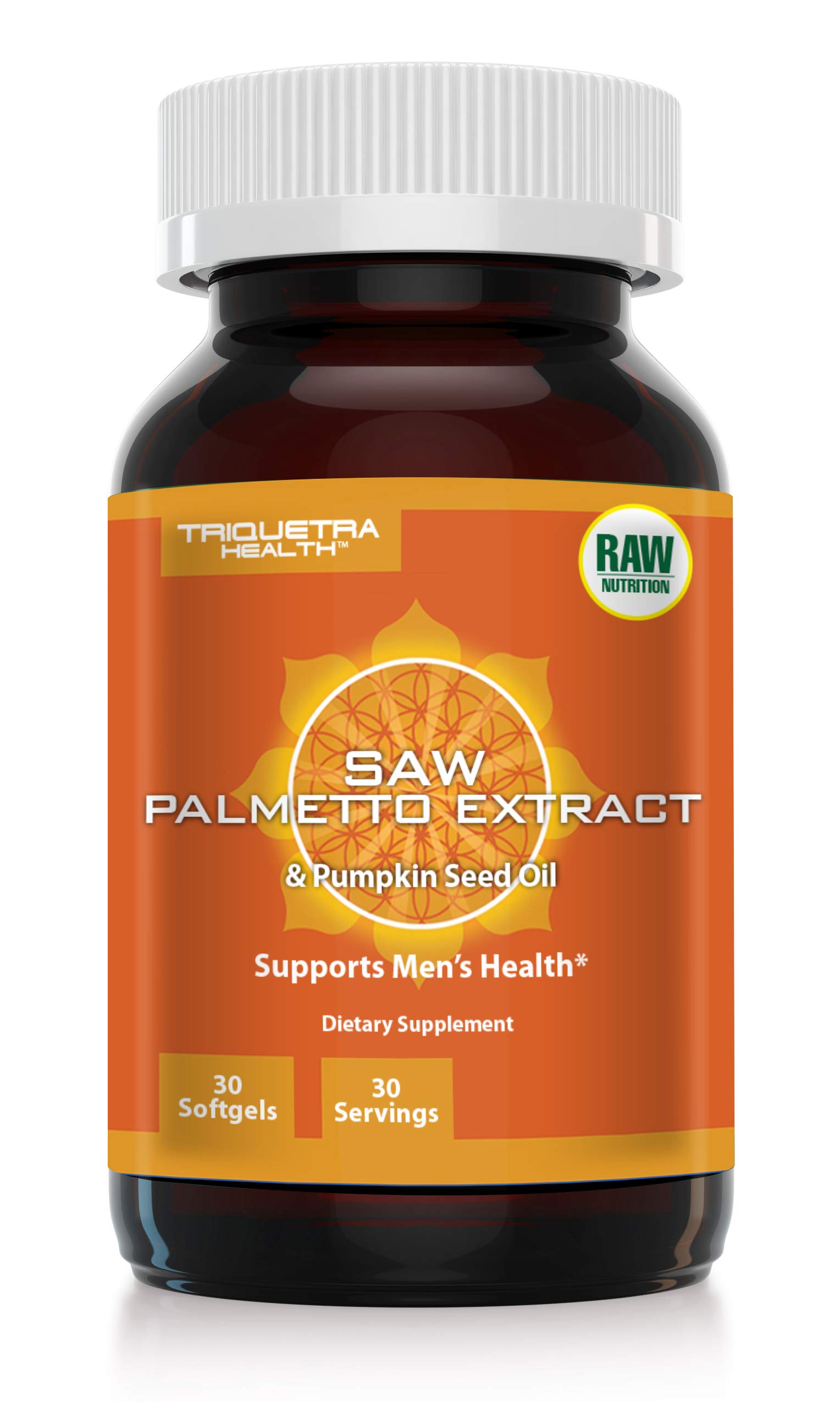 Saw Palmetto Extract 10x Potency Plus Pumpkin Seed Oil 30