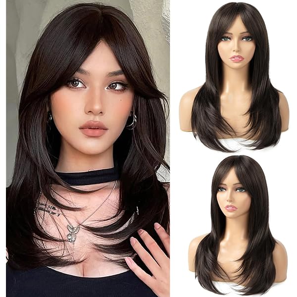 Bobo Style U-förmige Halbperücke – Clip-in, Gerade, 38 Cm, Schwarz, Mit 5 Clips, Für Natürlichen Look