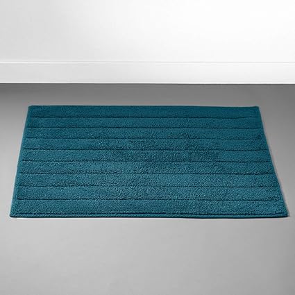 Amazoncom La Redoute Interieurs Quality Cotton Bath Mat Blue Size