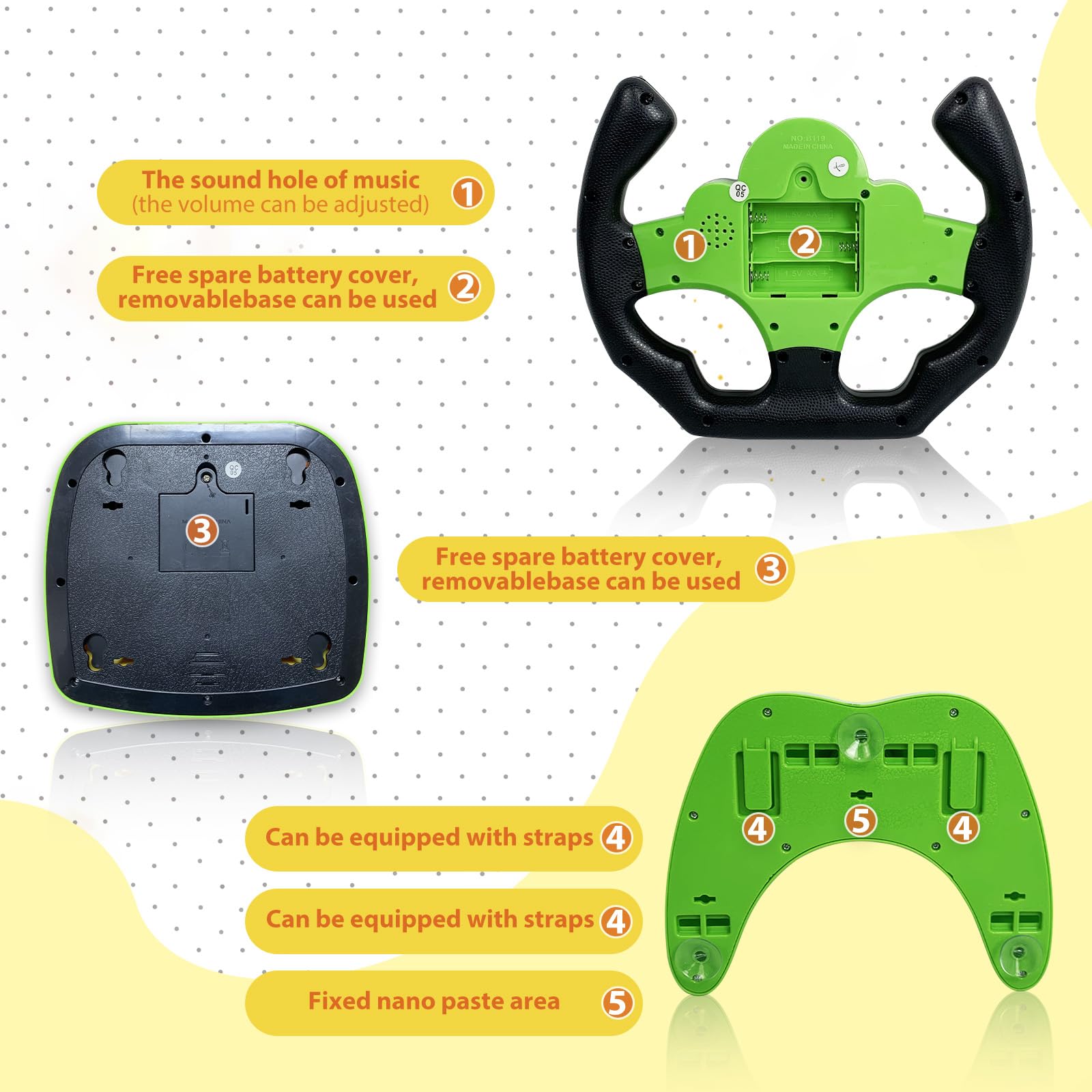 Steering Wheel Toy
