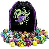 Wiz Dice Bag of Devouring: 140 Polyhedral Dice in 20 Guaranteed Complete Sets