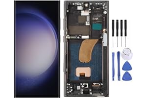 For Samsung Galaxy S23 Ultra LCD Screen Replacement,LCD Display Touch Screen Digitizer Assembly with Repair Tools, Compatible