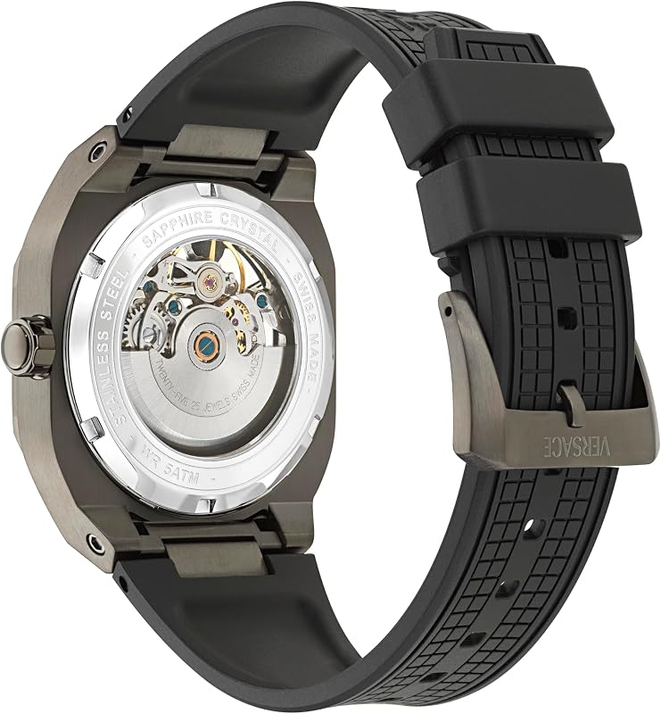 Herren Analog Automatik Armbanduhr V-Contempo GMT