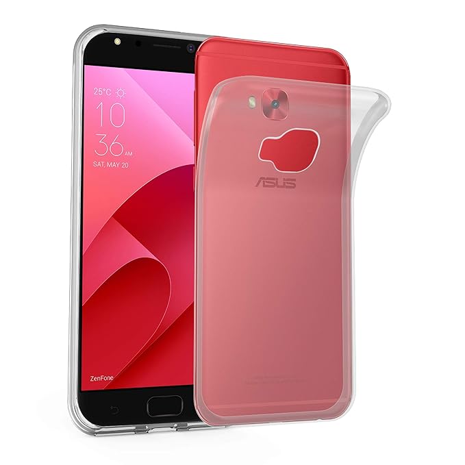 Cadorabo Hülle für ASUS ZenFone 4 Selfie PRO - Hülle in VOLL TRANSPARENT – Handyhülle aus TPU Silikon im Ultra Slim 'AIR' Des