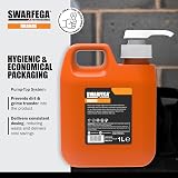 Swarfega Orange Heavy Duty Hand Cleaner 1L Pump Cornmeal Scrub view 5