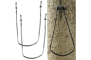 UHMWPE Single Step Climbing Stick Aider for Hunting Lightweight Hand Braided Rope Ladder, Cable Aiders for Tree Stand, 800 Lb
