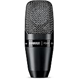 Shure PGA27-LC Large-Diaphragm Side-Address Cardioid Condenser Microphone with Shock-Mount and Carrying Case, No Cable