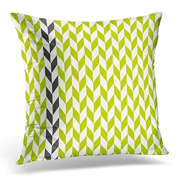 Amazon Com Torass Throw Pillow Cover Green Modern Chartreuse And