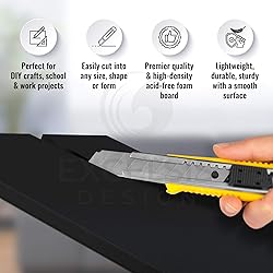 EXCELSIS DESIGN Black Foam Board 22 x 28 x