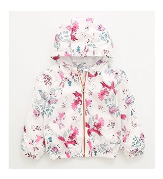 Amazon Candykidsウインド ブレーカー フード ジャケット カッパ