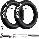 2 Pack 80/65-6 Scooter Inner Tube, 255x80 10x2.5 Inner Tube, 10 inch Tire | for Nanrobot D4/D5/D6+/Apollo Pro/Kugoo Kirim M4 Pro/Varla Eagle One/Kaabo Wolf Warrior/Mantis 10 Electric Scooter